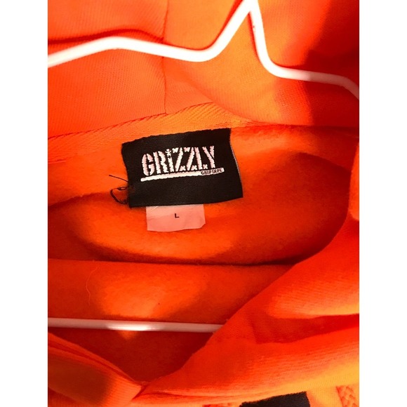 Grizzly‎ Prism OG Bear Hoodie in Orange - Picture 5 of 7